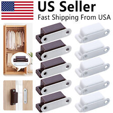 10-100 Pack Magnetic Cabinet Door Latch Closures Kitchen Cabinet Cupboard Catch picture