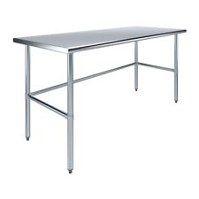 30 in. x 72 in. Open Base Stainless Steel Work Table | Residential & Commercial picture