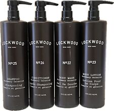 Lockwood New York Nº25 (1)Shampoo & Nº26 (1)Conditioner (1)Shower Gel(1) Lotion picture