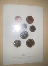 2024 King Charles III New Definitive Annual BU 8 Coin Royal Mint Set picture