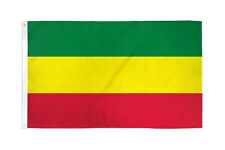 3x5 Ethiopia Flag Plain Ethiopian Pennant Indoor Outdoor Rastafari 100D picture