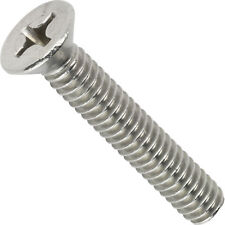 4-40 Flat Head Machine Screws Phillips Stainless Steel All Lengths In Listing picture