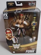 WWE Mattel Elite Legends Greatest Hits 1 Terry Funk ECW Belt Branding Iron WWF picture