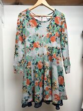 Anthropologie Saturday Sunday  Floral Knit Fit and Flare Dress  Women's Size XSP picture