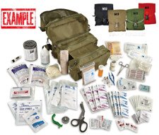 ELITE FIRST AID Corpsman M3 Medic Bag STOCKED Trauma Kit Military Survival picture