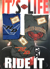 3 Vintage Harley-Davidson shirts Nwt men’s Small picture