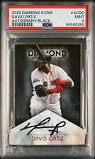 2023 Topps Diamond Icons Baseball David Ortiz Black Auto PSA 9 picture