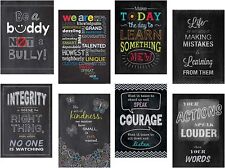 CTP Inspire U 8-Poster Chalk It Up Pack, Classroom Posters, 13 3/8” x 19” Each picture