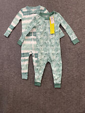 Cloud Island Baby Snug-Fit Tie-Dye Sharks Pajama Set 2 Size 24M Multicolored NWT picture