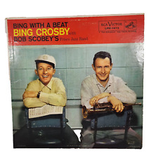 1957 RCA Vinyl LP Record Bing With a Beat Bing Crosby w/Bob Scobey's Jazz Band picture