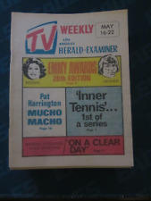 TV Weekly Regional Guide LA Herald May 1976 John Denver Emmy Streisand Clear Day picture