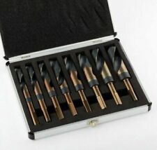 8 pc Jumbo Silver and deming Industrial Cobalt drill bit set 1/2