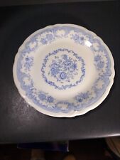 Shenango China restaurant wt. Blue & White Floral Dinner Plate picture