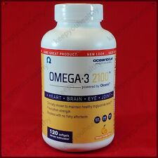 Ocean Blue Omega3 2100 Supplement Fish Oil 120 Softgels 08/2025+ US Seller picture