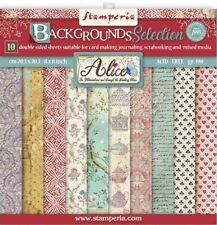 Stamperia Backgrounds Double-Sided Paper Pad 8