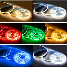 16.4ft 24V 528 Leds/m COB LED Light Strip Flex Tape Home Car Party Lighting USA picture