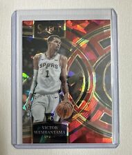 2023-24 Panini Select | VICTOR WEMBANYAMA | Premier Red Cracked Ice Prizm #121 picture