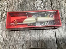 FISHING LURE RAPALA JOINTED J 11 RH red white color rare collector discontinued picture