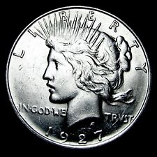 1927-D Peace Dollar Silver ---- Stunning Coin ---- #534X picture