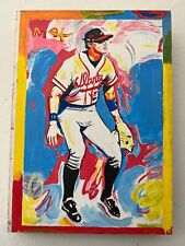 Peter Max painting on wood (Handmade) signed and stamped mixed media  picture