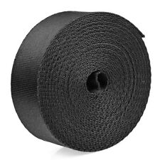 1 Inch Wide Black Nylon Heavy Webbing Strap, 10 Yards Nylon Strap US Shipping picture