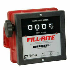 Fill-Rite 901C Mechanical Flowmeter, 4 Digit Mechanical Fuel Transfer Meter, picture
