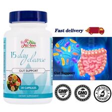 Original Product Gut and Colon Support 15 Day Cleanse Detox 30 CAPSULES Non-GMO picture