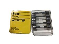 [5] BUSS AGC 15 FAST ACTING GLASS FUSE USA MADE [5 PCS] picture