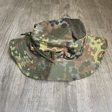 Flecktarn German Military UX PRO Summer Tactical Vented Boonie Hat NIR Compliant picture
