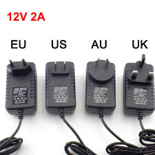 12V 2A Power Supply Adapter AC DC Transformer 5.5mm x 2.1-2.5mm 2000mA 12v2a picture
