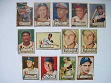 1952 Topps Baseball Lot of ( 13 ) Cards Low Grade MLB '52 picture