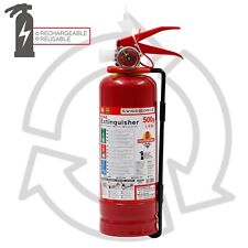 Fire Extinguisher Rechargeable Home Kitchen Car 500gr 1.1 lbs Portable ABC Class picture