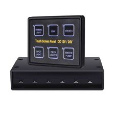 LED Touch Control Screen Switch Panel Circuit Control Box For Car Marine Boat picture