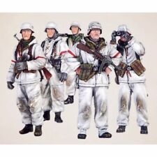 1/35 resin figures model Five German soldiers in WW II unpainted unassembled picture