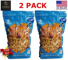 2 PACK - Member's Mark Natural Shelled Walnuts 3 lbs (Total 6 lbs)  picture