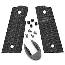 1911 G10 grips + 1911 magwell & Grip screws Kit, Complete set for full size 1911 picture