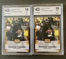 2012 Leaf Draft Gold Darron Thomas #11 Rookie BCCG 10 Oregon RC Cards picture