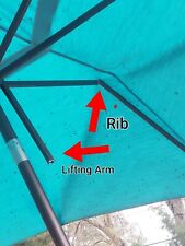 Fast Fix Broken Umbrella Rib Repair Kit Patio Offset Market Cantilever picture