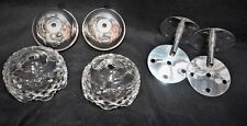 2 VINTAGE WATERFORD CRYSTAL WALL SCONCE PARTS picture