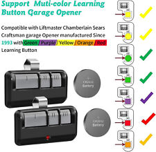 2 for Chamberlain Liftmaster Craftsman Garage Door Opener Remote 893LM Learn picture
