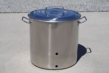 CONCORD Stainless Steel Home Brew Kettle Brewing Stock Pot Beer w/ Precut Holes picture