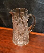 Crystal Pitcher-Antique Pitcher-Circa 1920's picture