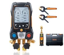 Testo 557s Smart Digital Manifold Kit with wireless temperature and vacuum box picture