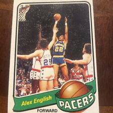 1979-80 Topps Alex English Rookie Card RC #31 Indiana Pacers picture