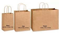 Kraft Paper Bag Party Shopping Gift Bags Retail Merchandise with Handles picture