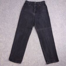 Vintage Ozark Mountain Jeans Womens 30x32 Black Baggy Wide Leg picture