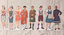 Vintage 1964 UNITED NATIONS PAPER DOLL BOOK ~ #6633 Saalfield Publishing picture