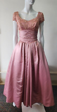Vintage 1950's Blush Pink Bridesmaid or Ball gown Size 12 picture
