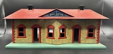BING OF GERMANY TIN TOY Large TRAIN STATION BUILDING FOR PRE WAR TRAIN SET picture