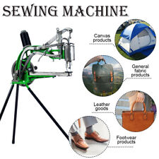 Hand Cobbler Shoe Repair Sewing Machine Dual Leather Cloth Cotton Nylon Thread picture